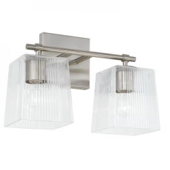 Capital Lighting Sandra Brushed Nickel Vanity Light