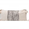 Creative Co-Op Palmer Tassel Lumbar Pillow