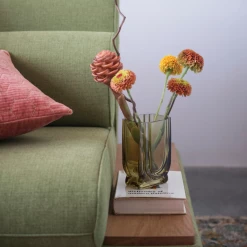 Creative Co-Op Palo Green Glass Vase New Arrivals