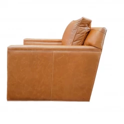 Classic Home New Arrivals Henry Leather Swivel Chair