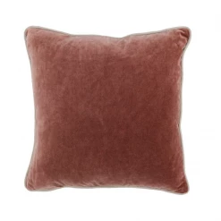 Classic Home New Arrivals Heirloom Auburn Velvet Pillow