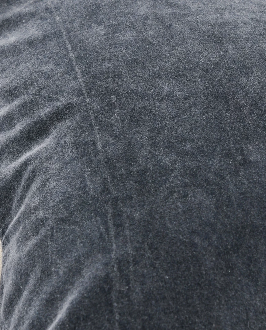 Classic Home New Arrivals Heirloom Stone Gray Velvet Pillow 4 Classic Home New Arrivals Heirloom Stone Gray Velvet Pillow