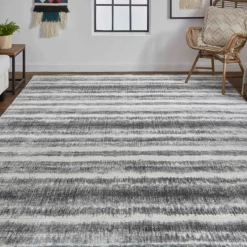 Feizy Mackay Charcoal Rug