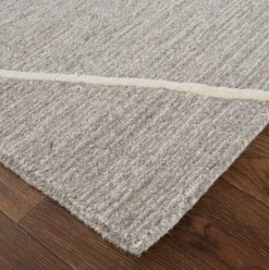 Feizy Euclid Gray & Ivory Rug