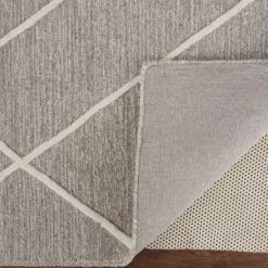 Feizy Euclid Gray & Ivory Rug