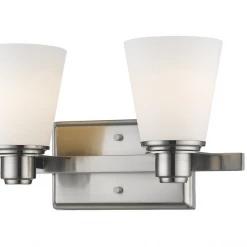 Z-Lite Lighting Kyler Nickel Vanity Light