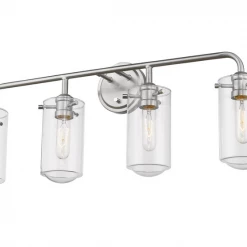 Z-Lite Willow Nickel Vanity Light Lighting