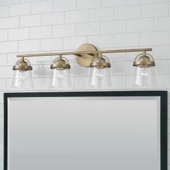 Capital Lighting Mila Aged Brass Vanity Light
