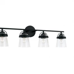 Capital Lighting Mila Black Vanity Light