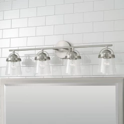 Capital Lighting Mila Brushed Nickel Vanity Light