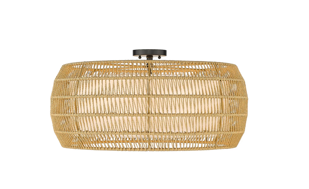 Golden Lighting Jonas Semi Flush Mount 4 Golden Lighting Jonas Semi Flush Mount