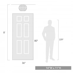 Golden Destin Flush Mount Lighting