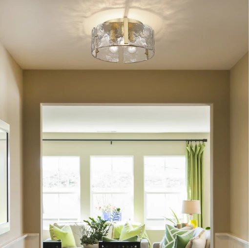 Golden Vale Flush Mount Lighting 12 Golden Vale Flush Mount Lighting