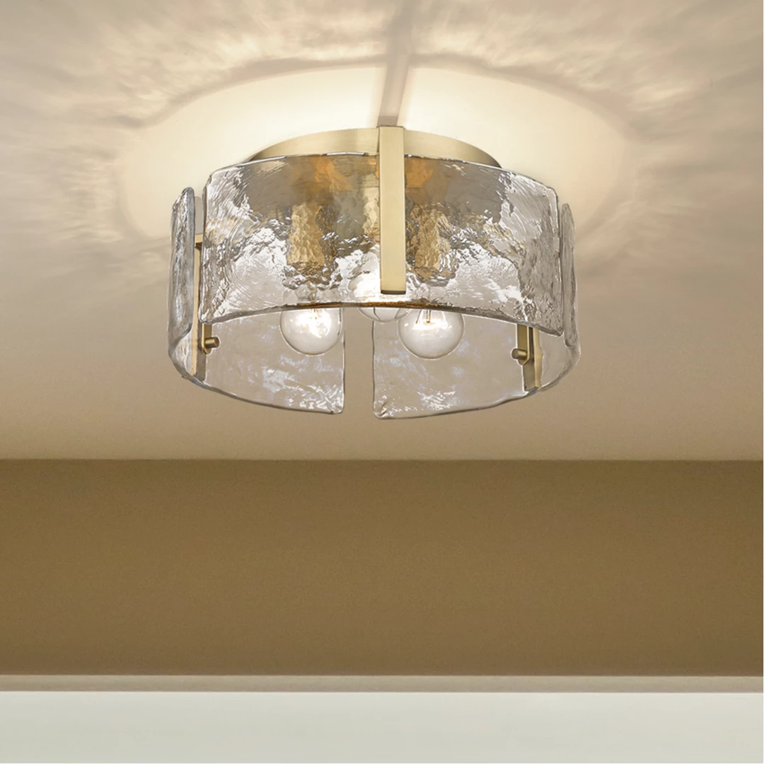 Golden Vale Flush Mount Lighting 5 Golden Vale Flush Mount Lighting