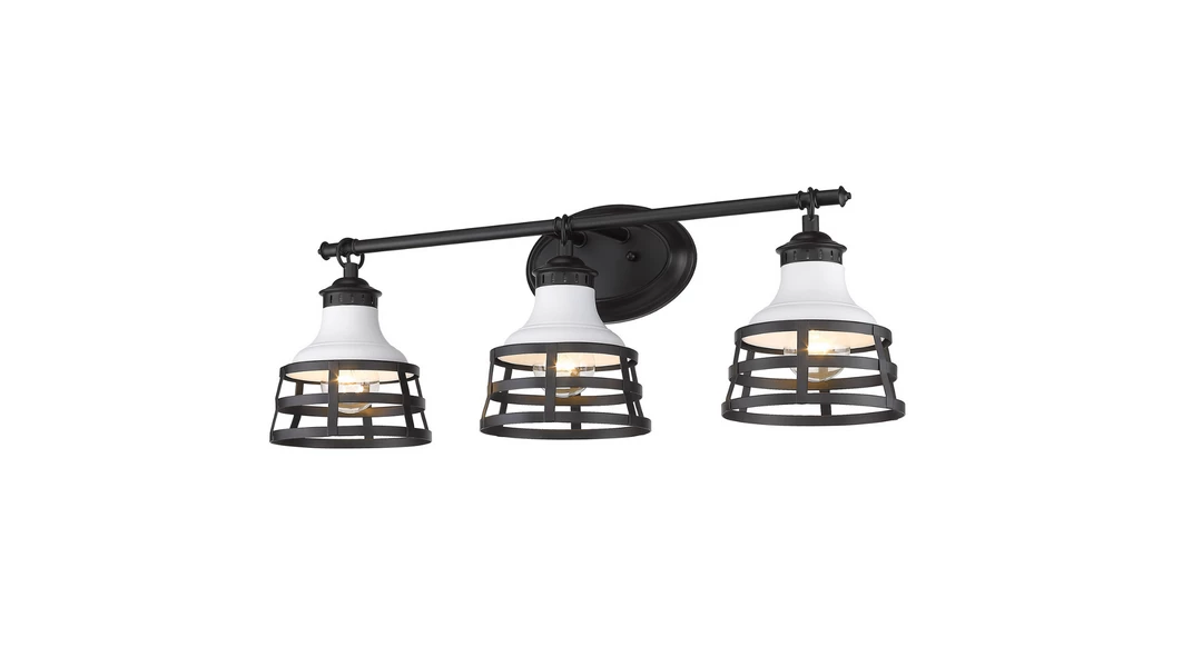 Golden Lighting Jacob Vanity Light 3 Golden Lighting Jacob Vanity Light