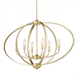 Golden Lighting Ryland Linear Chandelier