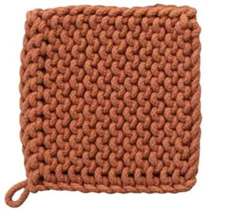 Creative Co-Op Crocheted Pot Holder 10 Creative Co-Op Crocheted Pot Holder