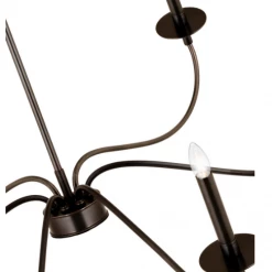 Z-Lite Bridger Plated Bronze Chandelier Lighting 23 Z-Lite Bridger Plated Bronze Chandelier Lighting