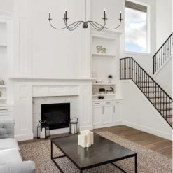 Z-Lite Bridger Plated Bronze Chandelier Lighting 24 Z-Lite Bridger Plated Bronze Chandelier Lighting