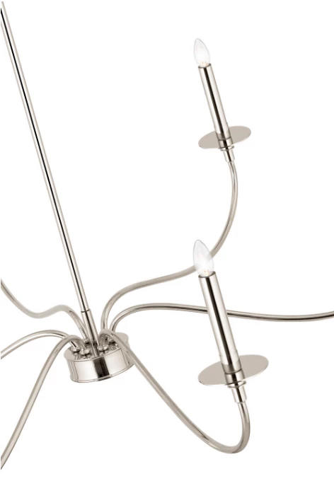 Z-Lite Bridger Polished Nickel Lighting 6 Z-Lite Bridger Polished Nickel Lighting