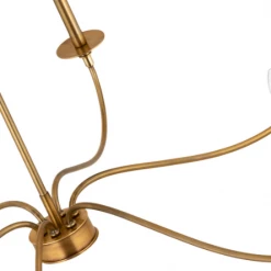 Z-Lite Lighting Bridger Rubbed Brass Chandelier