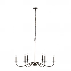Z-Lite Lighting Bridger Matte Black Chandelier