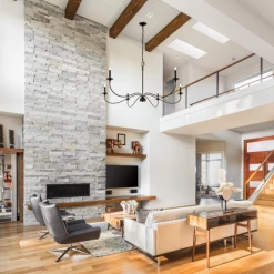 Z-Lite Lighting Bridger Matte Black Chandelier