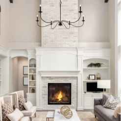 Z-Lite Lighting Bridger Matte Black Chandelier