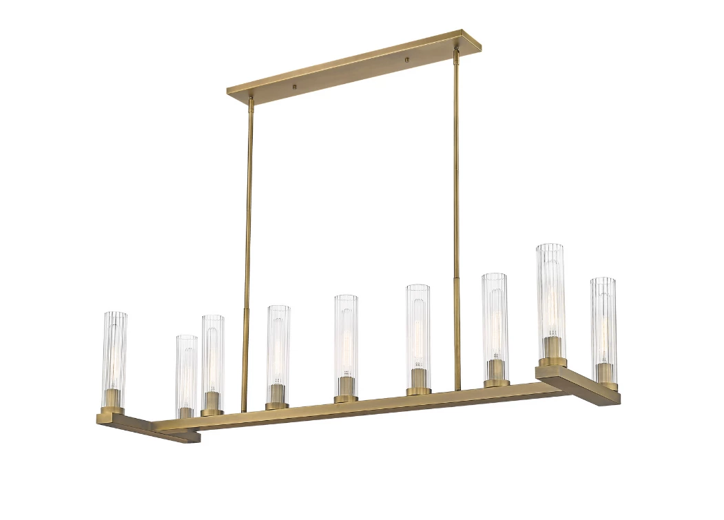 Z-Lite Clark 9 Light Island Light 3 Z-Lite Clark 9 Light Island Light