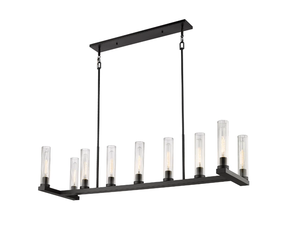 Z-Lite Clark 9 Light Island Light 4 Z-Lite Clark 9 Light Island Light