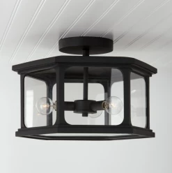 Capital Lighting Walter Outdoor Semi-Flush Mount
