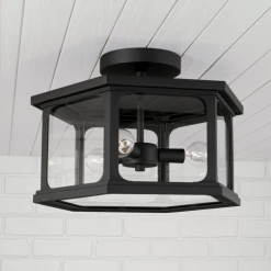 Capital Lighting Walter Outdoor Semi-Flush Mount
