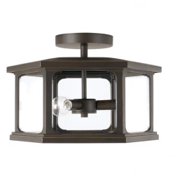 Capital Lighting Walter Outdoor Semi-Flush Mount