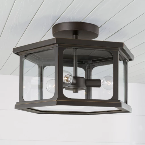 Capital Lighting Walter Outdoor Semi-Flush Mount