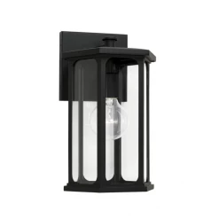 Capital Lighting Walter Outdoor Black Sconce