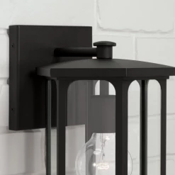 Capital Lighting Walter Outdoor Black Sconce