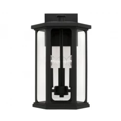 Capital Lighting Walter Outdoor Black Sconce