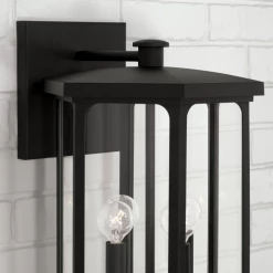 Capital Lighting Walter Outdoor Black Sconce