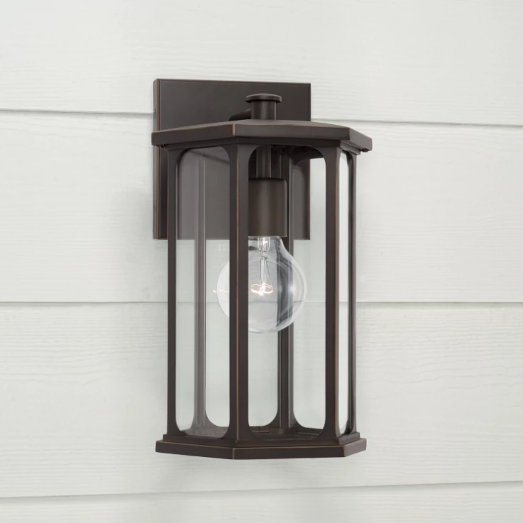 Capital Lighting Walter Outdoor Bronze Sconce 5 Capital Lighting Walter Outdoor Bronze Sconce