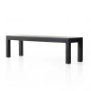 Four Hands Isa Black Wash Poplar Dining Bench