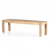 Four Hands Benches + Ottomans Isa Dry Wash Poplar Bench
