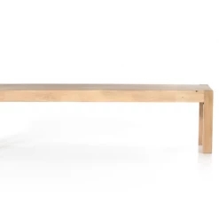 Four Hands Benches + Ottomans Isa Dry Wash Poplar Bench