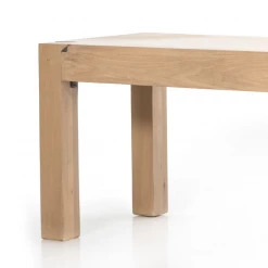 Four Hands Benches + Ottomans Isa Dry Wash Poplar Bench