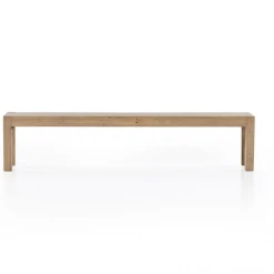 Four Hands Benches + Ottomans Isa Dry Wash Poplar Bench