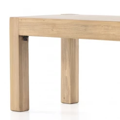 Four Hands Benches + Ottomans Isa Dry Wash Poplar Bench