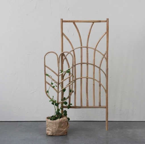 Creative Co-Op New Arrivals Handmade Rattan Trellis
