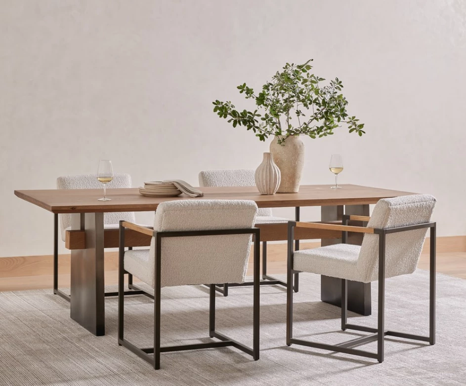 Four Hands New Arrivals Henderson Dining Table 4 Four Hands New Arrivals Henderson Dining Table