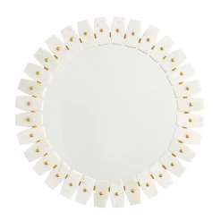 Capital Lighting Marble & Brass Mirror