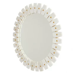 Capital Lighting Marble & Brass Mirror