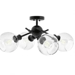 Golden Ramsey Semi-Flush Mount Lighting